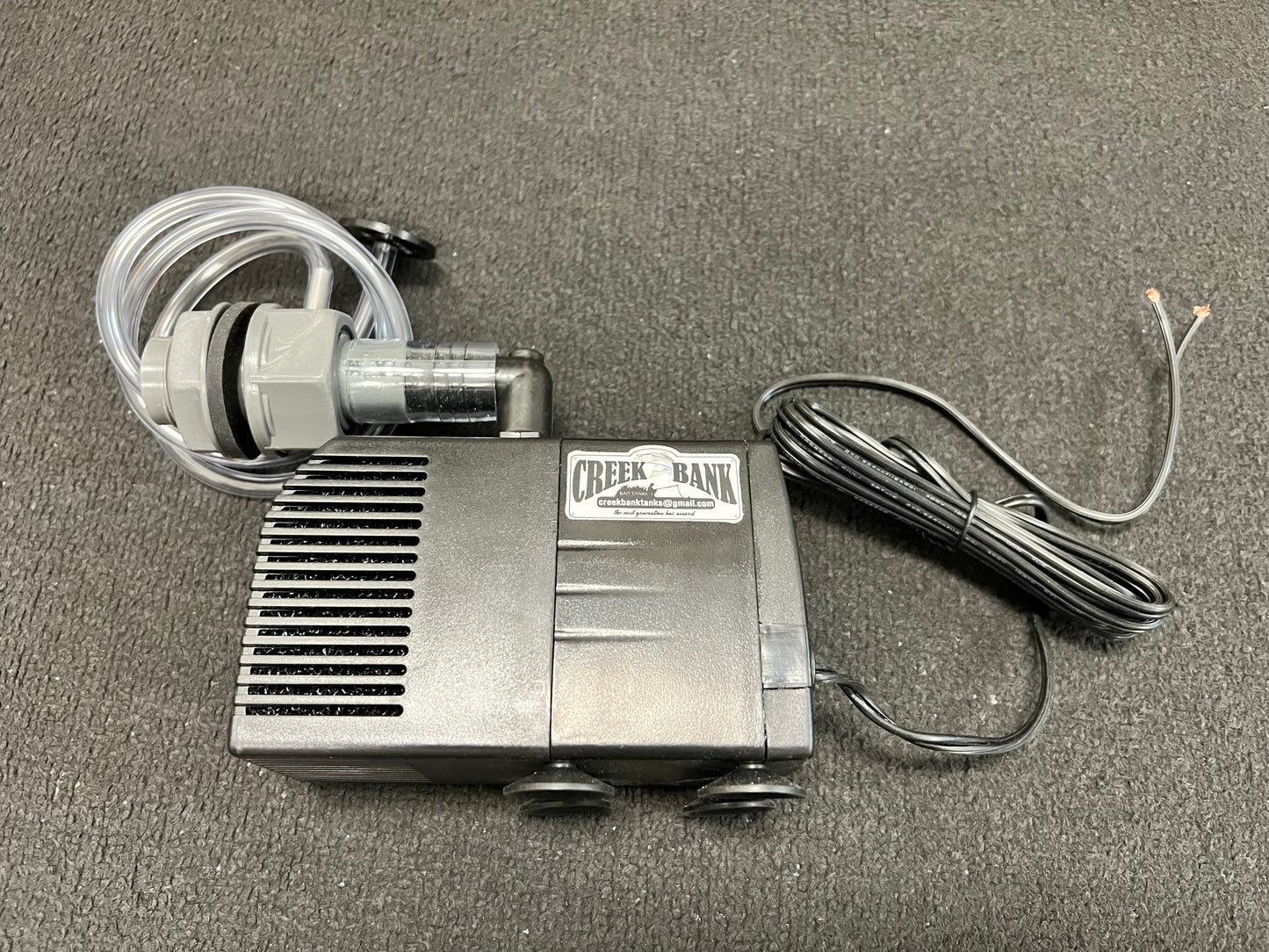 12V mag drive 570 gph Danner tank aeration kit