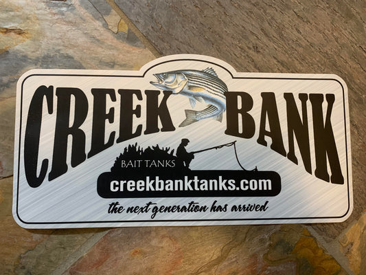 Logo sticker 12" x 6"