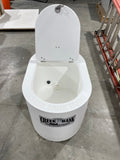 Scratch and Dent 50-3A Gallon White Inner Creek Bank Tanks Version 2