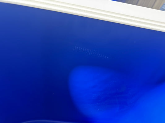Scratch and Dent 50 gal w/ filter system  blue Inner  Creek Bank Tanks Version 2