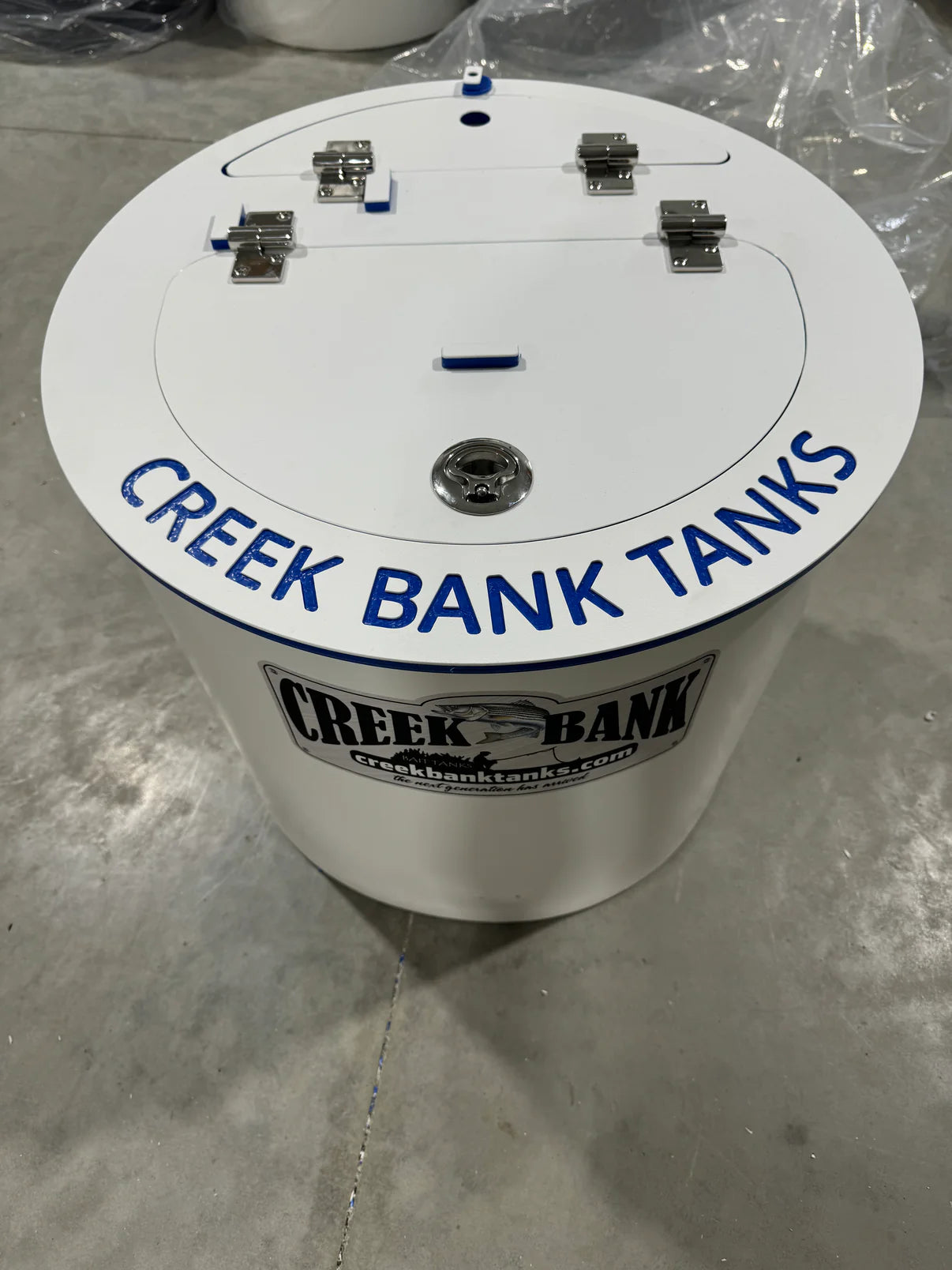 Fully loaded 30 Gallon Creek Bank Tanks Version 2