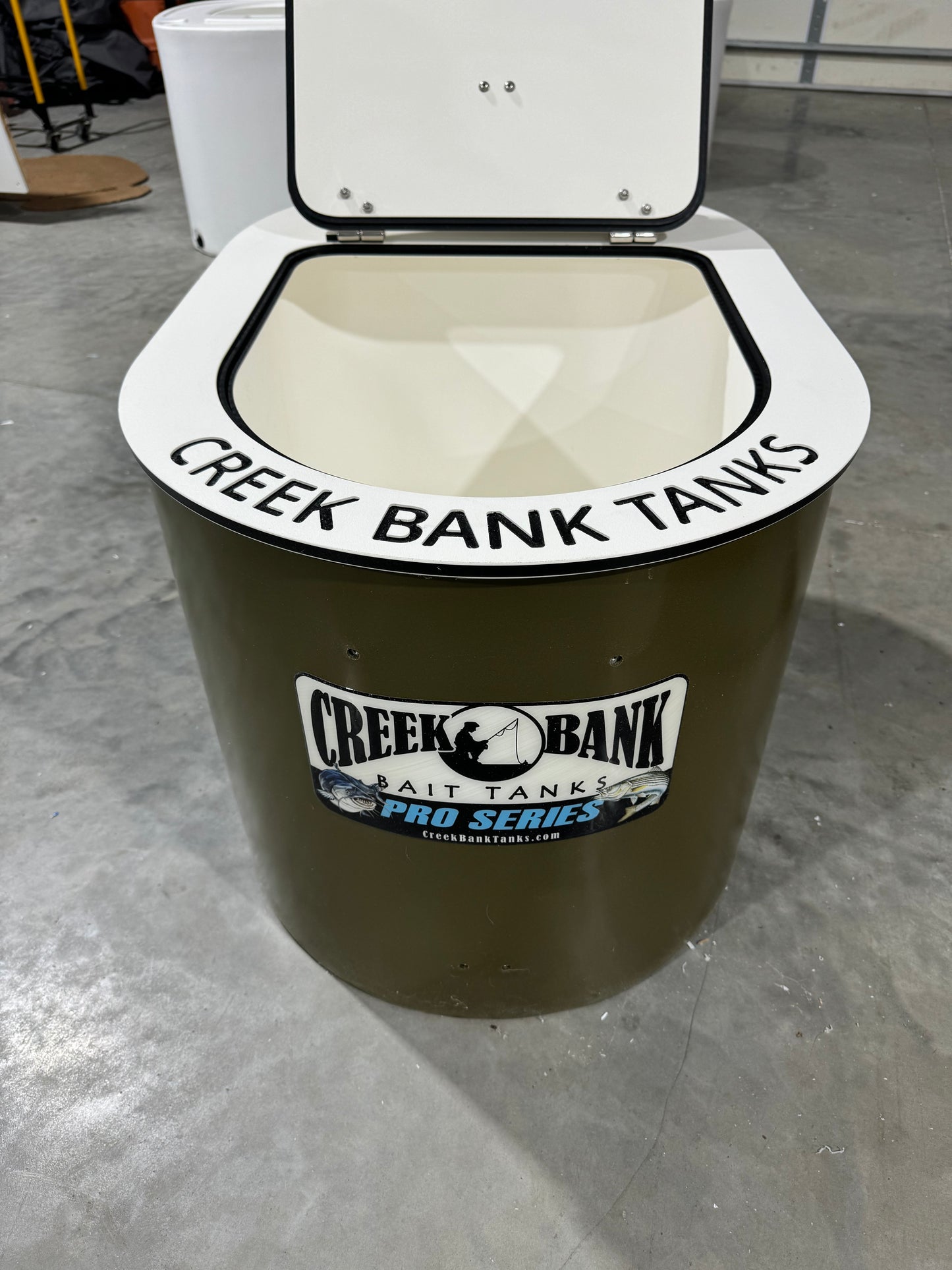 Colored outer 50 Gallon Creek Bank Tanks Version 2