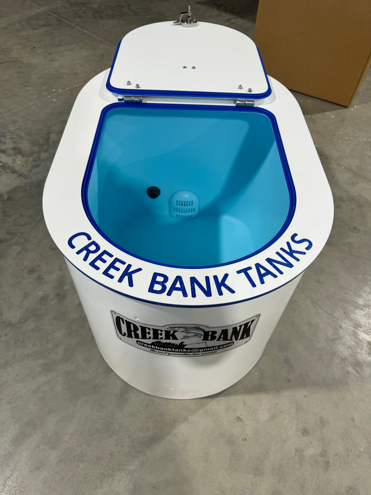 Fully loaded  50 Gallon Creek Bank Tanks Version 2