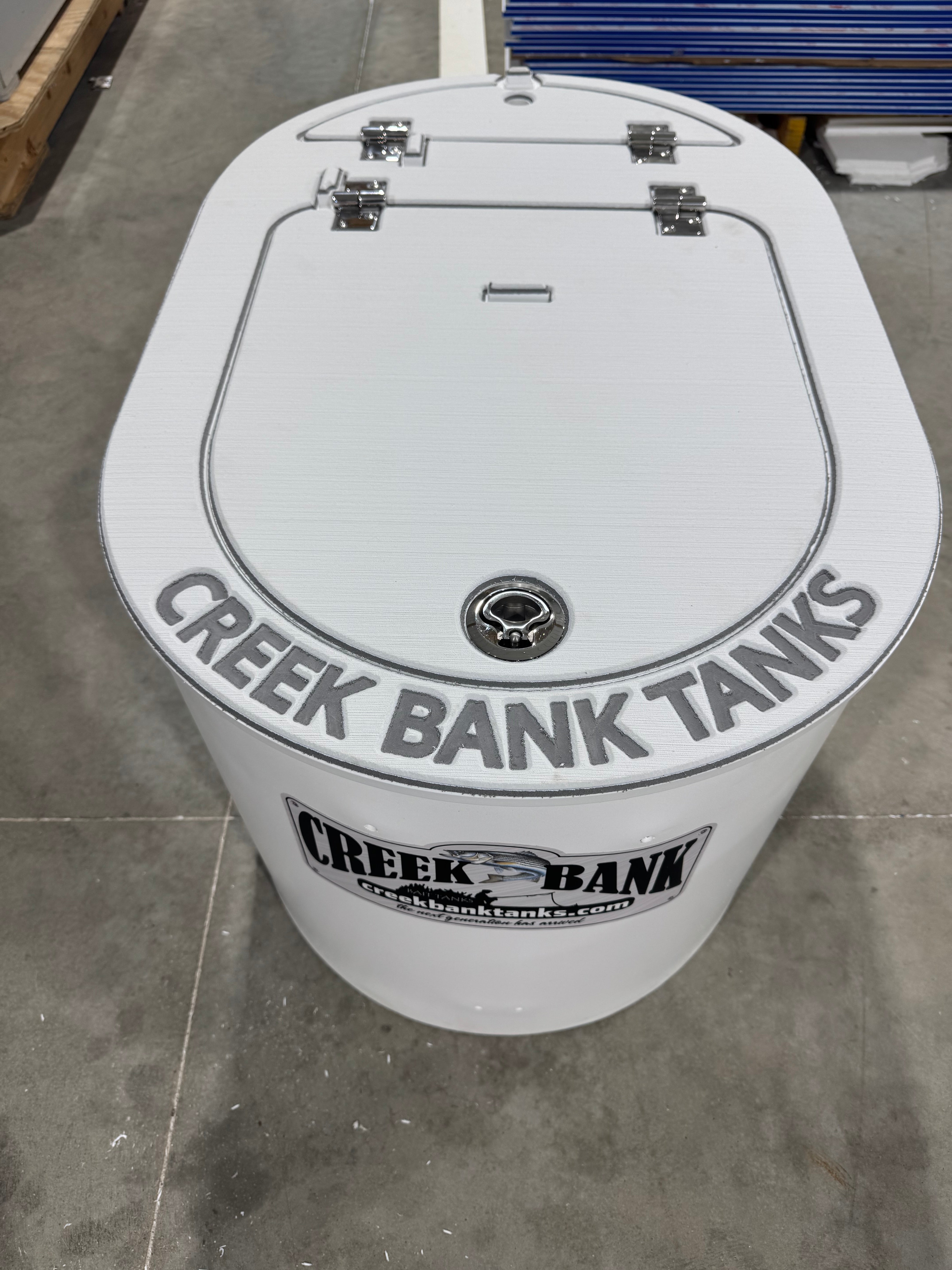 Fbot Tank 50 Gallon Creek Bank Tanks Version 2 – Creek Bank Tanks LLC