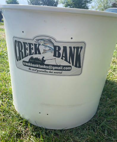 Scratch and Dent 50-4 No filter System 50 Gallon  white Creek Bank Tanks Version 2