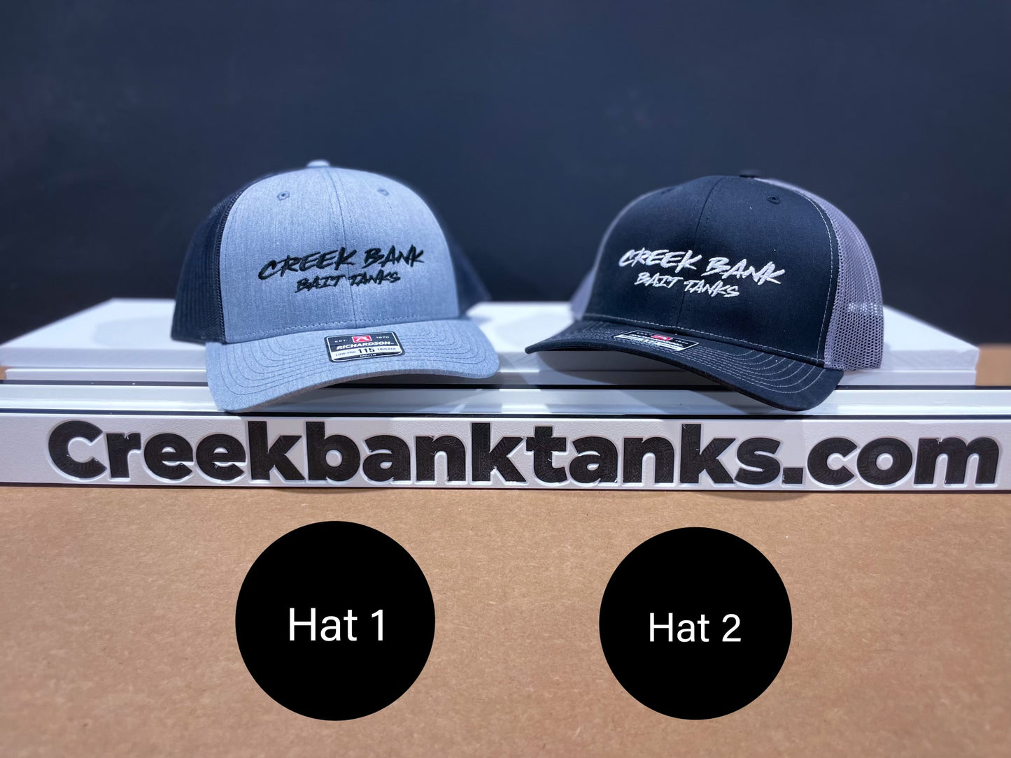 Creek Bank Tanks Hats